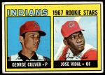#499 Indians Rookies George Culver / Jose Vidal 