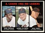 #241 AL RBI Leaders Harmon Killebrew / Boog Powell / Frank Robinson 