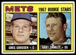 #287 Mets Rookies Greg Goossen / Bart Shirley 