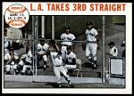 #138 1963 World Series - Game #3 - L.A. Takes 3rd Straight - Ron Fairly  