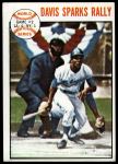 #137 1963 World Series - Game #2 - Davis Sparks Rally - Willie Davis  