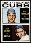 #192 Cubs Rookies Billy Cowan / John Boccabella 