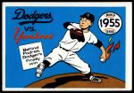 #52 1955 Dodgers vs. Yankees   Johnny Podres 