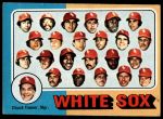 #276 White Sox Team Checklist Chuck Tanner 