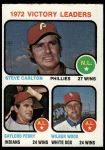 #66 Pitching Leaders Steve Carlton / Gaylord Perry / Wilbur Wood 