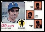 #593 Royals Leaders Jack McKeon / Galen Cisco / Harry Dunlop / Charlie Lau 