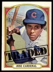 #757 Traded Jose Cardenal 