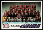 #80 Canadiens Team Checklist  