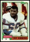 #454 Roy Simmons 