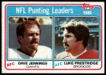 #6 Punting Leaders Dave Jennings / Luke Prestridge 