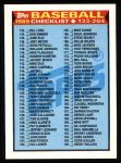 #258 Checklist 133-264  