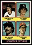 #599 Rookie Pitchers Ron Guidry / Rob Dressler / Bob McClure / Pat Zachry 