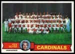 #192 Cardinals Team Checklist Ken Boyer 
