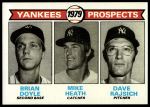 #710 Yankees Prospects Brian Doyle / Mike Heath / Dave Rajsich 