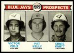 #714 Blue Jays Prospects Victor Cruz / Pat Kelly / Ernie Whitt 