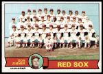 #214 Red Sox Team Checklist Don Zimmer 