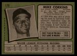 1971 Topps #179 Mike Corkins<br />B71T 11 9202<br /><a class='button AddToCart' data-ajax='true' data-ajax-mode='replace' data-ajax-update='#cart-info' href='/AddToCart?itemId=6980816&quantity=1&type=0'>Add To Cart</a>