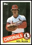 1985 Topps #731 Neil Allen<br />B85T 08 4920<br /><a class='button AddToCart' data-ajax='true' data-ajax-mode='replace' data-ajax-update='#cart-info' href='/AddToCart?itemId=6981757&quantity=1&type=0'>Add To Cart</a>