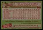 1985 Topps #615 Marvell Wynne<br />B85T 08 5013<br /><a class='button AddToCart' data-ajax='true' data-ajax-mode='replace' data-ajax-update='#cart-info' href='/AddToCart?itemId=6981851&quantity=1&type=0'>Add To Cart</a>