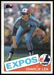 1985 Topps #345 Charlie Lea<br />B85T 08 5080<br /><a class='button AddToCart' data-ajax='true' data-ajax-mode='replace' data-ajax-update='#cart-info' href='/AddToCart?itemId=6981922&quantity=1&type=0'>Add To Cart</a>