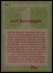 1985 Topps #272  -  Jeff Burroughs #1 Draft Pick<br />B85T 08 5789<br /><a class='button AddToCart' data-ajax='true' data-ajax-mode='replace' data-ajax-update='#cart-info' href='/AddToCart?itemId=6982104&quantity=1&type=0'>Add To Cart</a>