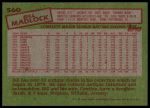 1985 Topps #560 Bill Madlock<br />B85T 08 5330<br /><a class='button AddToCart' data-ajax='true' data-ajax-mode='replace' data-ajax-update='#cart-info' href='/AddToCart?itemId=6982357&quantity=1&type=0'>Add To Cart</a>
