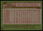1985 Topps #695 Rick Rhoden<br />B85T 08 6026<br /><a class='button AddToCart' data-ajax='true' data-ajax-mode='replace' data-ajax-update='#cart-info' href='/AddToCart?itemId=6982575&quantity=1&type=0'>Add To Cart</a>