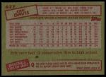 1985 Topps #627 Eric Davis<br />B85T 08 6136<br /><a class='button AddToCart' data-ajax='true' data-ajax-mode='replace' data-ajax-update='#cart-info' href='/AddToCart?itemId=6982797&quantity=1&type=0'>Add To Cart</a>