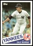 1985 Topps #481 Dale Murray<br />B85T 08 5608<br /><a class='button AddToCart' data-ajax='true' data-ajax-mode='replace' data-ajax-update='#cart-info' href='/AddToCart?itemId=6982919&quantity=1&type=0'>Add To Cart</a>