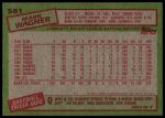 1985 Topps #581 Mark Wagner<br />B85T 08 6565<br /><a class='button AddToCart' data-ajax='true' data-ajax-mode='replace' data-ajax-update='#cart-info' href='/AddToCart?itemId=6983288&quantity=1&type=0'>Add To Cart</a>