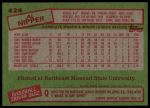 1985 Topps #424 Al Nipper<br />B85T 08 6613<br /><a class='button AddToCart' data-ajax='true' data-ajax-mode='replace' data-ajax-update='#cart-info' href='/AddToCart?itemId=6983383&quantity=1&type=0'>Add To Cart</a>