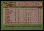 1985 Topps #317 Jack Lazorko<br />B85T 08 6763<br /><a class='button AddToCart' data-ajax='true' data-ajax-mode='replace' data-ajax-update='#cart-info' href='/AddToCart?itemId=6983611&quantity=1&type=0'>Add To Cart</a>