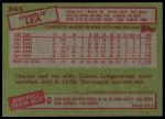 1985 Topps #345 Charlie Lea<br />B85T 08 6794<br /><a class='button AddToCart' data-ajax='true' data-ajax-mode='replace' data-ajax-update='#cart-info' href='/AddToCart?itemId=6983643&quantity=1&type=0'>Add To Cart</a>