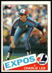 1985 Topps #345 Charlie Lea<br />B85T 08 6794<br /><a class='button AddToCart' data-ajax='true' data-ajax-mode='replace' data-ajax-update='#cart-info' href='/AddToCart?itemId=6983643&quantity=1&type=0'>Add To Cart</a>