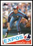 1985 Topps #345 Charlie Lea<br />B85T 08 6866<br /><a class='button AddToCart' data-ajax='true' data-ajax-mode='replace' data-ajax-update='#cart-info' href='/AddToCart?itemId=6983716&quantity=1&type=0'>Add To Cart</a>
