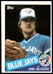 1985 Topps #101 Jim Acker<br />B85T 08 7113<br /><a class='button AddToCart' data-ajax='true' data-ajax-mode='replace' data-ajax-update='#cart-info' href='/AddToCart?itemId=6983964&quantity=1&type=0'>Add To Cart</a>