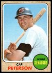 1968 Topps #188 Cap Peterson<br />B68T 15 3781<br /><a class='button AddToCart' data-ajax='true' data-ajax-mode='replace' data-ajax-update='#cart-info' href='/AddToCart?itemId=6985359&quantity=1&type=0'>Add To Cart</a>
