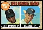 #142 White Sox Rookies Buddy Bradford / Bill Voss 