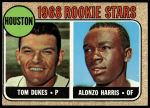 #128 Astros Rookies Tom Dukes / Alonzo Harris * 