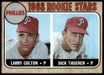 #348 Phillies Rookies Larry Colton / Dick Thoenen 