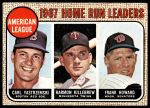 #6 AL HR Leaders Frank Howard / Harmon Killebrew / Carl Yastrzemski 