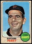 1968 Topps #85 A Gaylord Perry<br />B68T 15 4887<br /><a class='button AddToCart' data-ajax='true' data-ajax-mode='replace' data-ajax-update='#cart-info' href='/AddToCart?itemId=6986670&quantity=1&type=0'>Add To Cart</a>