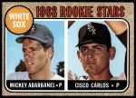 #287 White Sox Rookies Mickey Abarbanel / Cisco Carlos 