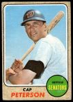 1968 Topps #188 Cap Peterson<br />B68T 15 5239<br /><a class='button AddToCart' data-ajax='true' data-ajax-mode='replace' data-ajax-update='#cart-info' href='/AddToCart?itemId=6986870&quantity=1&type=0'>Add To Cart</a>