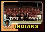 #331 Indians Team Checklist Frank Robinson 