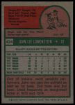 1975 Topps #424 John Lowenstein<br />B75T 10 4708<br /><a class='button AddToCart' data-ajax='true' data-ajax-mode='replace' data-ajax-update='#cart-info' href='/AddToCart?itemId=6990872&quantity=1&type=0'>Add To Cart</a>