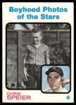 #345 Boyhood Photo Chris Speier  