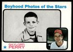 #346 Boyhood Photo Gaylord Perry  