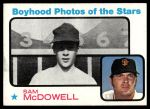 #342 Boyhood Photo Sam McDowell  
