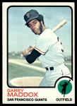 #322 Garry Maddox 